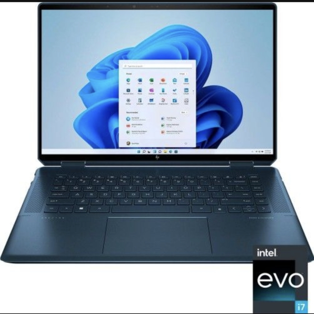 HP-Spectre 2-in-1 16" 3K+Touch-Screen Laptop-Intel Ev-Core i7-16GB Memory 512 GB - Picture 13 of 13